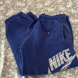 Nike Womens Blue Sweatpants